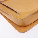 LOUIS VUITTON Vernis Motto Accessory Pouch Marshmallow Pink M91312 Auth BA5484-14