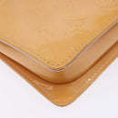 LOUIS VUITTON Vernis Motto Accessory Pouch Marshmallow Pink M91312 Auth BA5484-16