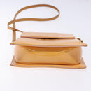 LOUIS VUITTON Vernis Motto Accessory Pouch Marshmallow Pink M91312 Auth BA5484-5