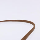 Christian Dior Honeycomb Canvas Shoulder Bag PVC Beige Gold Auth BA5486-8