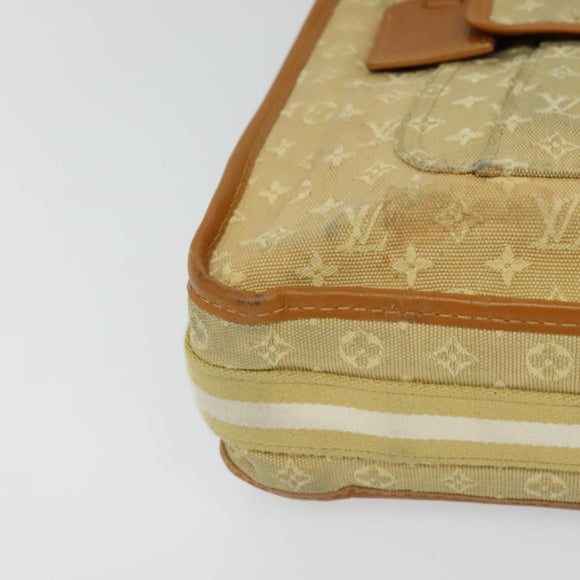 LOUIS VUITTON Monogram Mini Buzas Marie Kate Bag Beige M92323 LV Auth BA549