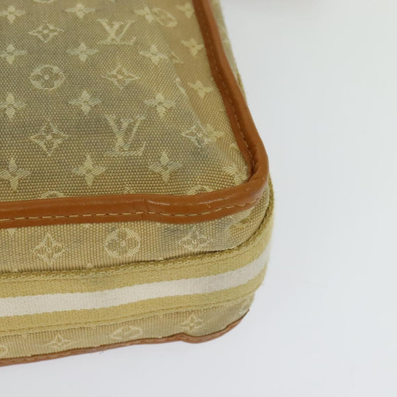 LOUIS VUITTON Monogram Mini Buzas Marie Kate Bag Beige M92323 LV Auth BA549