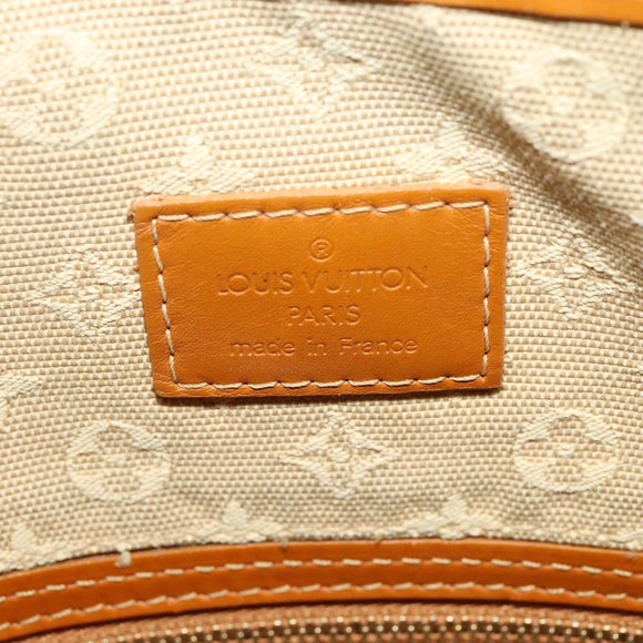 LOUIS VUITTON Monogram Mini Buzas Marie Kate Bag Beige M92323 LV Auth BA549
