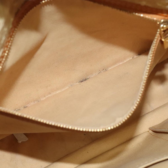 LOUIS VUITTON Monogram Mini Buzas Marie Kate Bag Beige M92323 LV Auth BA549