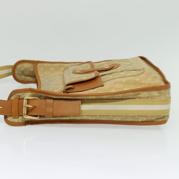 LOUIS VUITTON Monogram Mini Buzas Marie Kate Bag Beige M92323 LV Auth BA549