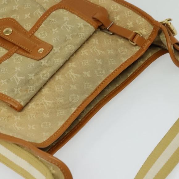 LOUIS VUITTON Monogram Mini Buzas Marie Kate Bag Beige M92323 LV Auth BA549