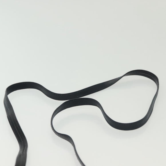 GUCCI Micro GG Canvas Shoulder Bag Vintage Navy Gold Auth BA5490