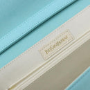 SAINT LAURENT Shoulder Bag Canvas Light Blue Auth BA5491-18