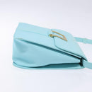 SAINT LAURENT Shoulder Bag Canvas Light Blue Auth BA5491-3