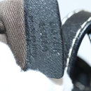 BALLY Shoulder Bag Leather Black Silver Auth BA5493-21