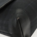 BURBERRY Nova Check Shoulder Bag PVC Navy Auth BA5497-9