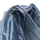 BURBERRY Nova Check Shoulder Bag PVC Navy Auth BA5497-19