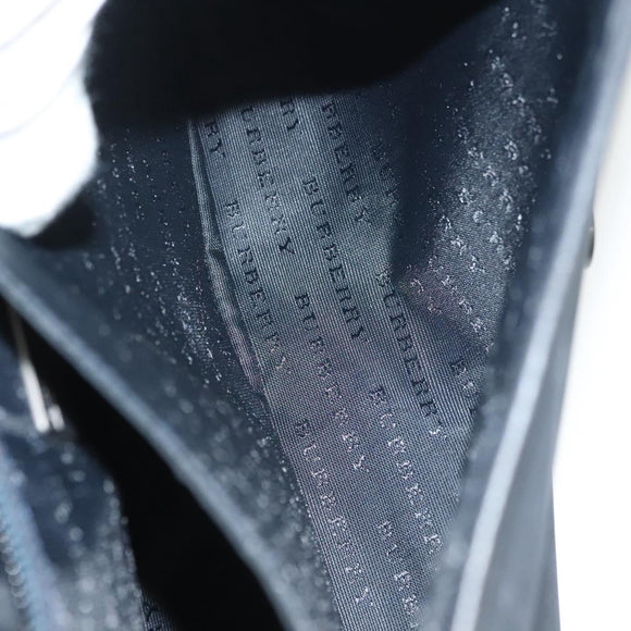 BURBERRY Nova Check Shoulder Bag PVC Navy Auth BA5497