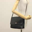 BURBERRY Nova Check Shoulder Bag PVC Navy Auth BA5497-24