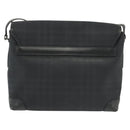 BURBERRY Nova Check Shoulder Bag PVC Navy Auth BA5497-2