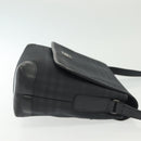 BURBERRY Nova Check Shoulder Bag PVC Navy Auth BA5497-3