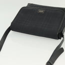 BURBERRY Nova Check Shoulder Bag PVC Navy Auth BA5497-6