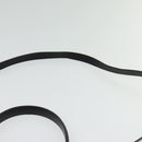 Salvatore Ferragamo Gancini Hand Bag Leather 2way Black Gold Auth BA5503-15