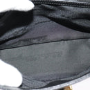 Salvatore Ferragamo Gancini Hand Bag Leather 2way Black Gold Auth BA5503-10