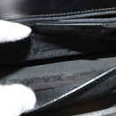 Salvatore Ferragamo Gancini Hand Bag Leather 2way Black Gold Auth BA5503-23