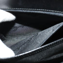 Salvatore Ferragamo Gancini Hand Bag Leather 2way Black Gold Auth BA5503-24