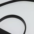 Salvatore Ferragamo Gancini Hand Bag Leather 2way Black Gold Auth BA5503-14