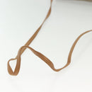 Christian Dior Honeycomb Canvas Shoulder Bag PVC Beige Gold Auth BA5504-7