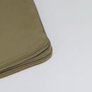 CELINE Trio Shoulder Bag Leather Beige Gold Auth BA5505-16