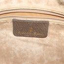 GUCCI GG Supreme Web Sherry Line Shoulder Bag PVC Beige Gold Red Auth BA5506-20