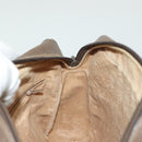 GUCCI GG Supreme Web Sherry Line Shoulder Bag PVC Beige Gold Red Auth BA5506-21