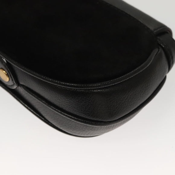 LOUIS VUITTON Avant Garde Shoulder Bag Suede Leather Black M97093 LV Auth BA550S