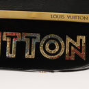 LOUIS VUITTON Avant Garde Shoulder Bag Suede Leather Black M97093 LV Auth BA550S-21