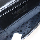 LOUIS VUITTON Avant Garde Shoulder Bag Suede Leather Black M97093 LV Auth BA550S-10