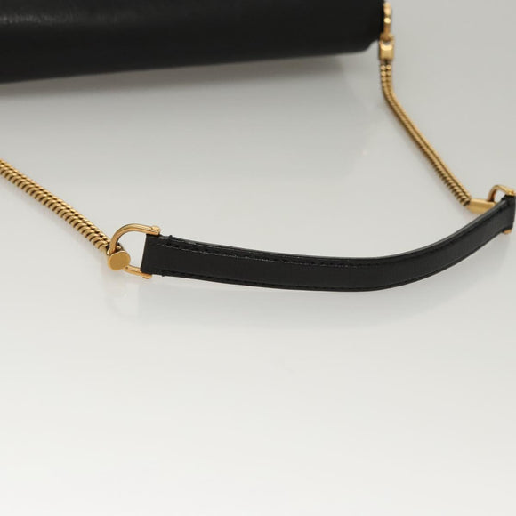 LOUIS VUITTON Avant Garde Shoulder Bag Suede Leather Black M97093 LV Auth BA550S