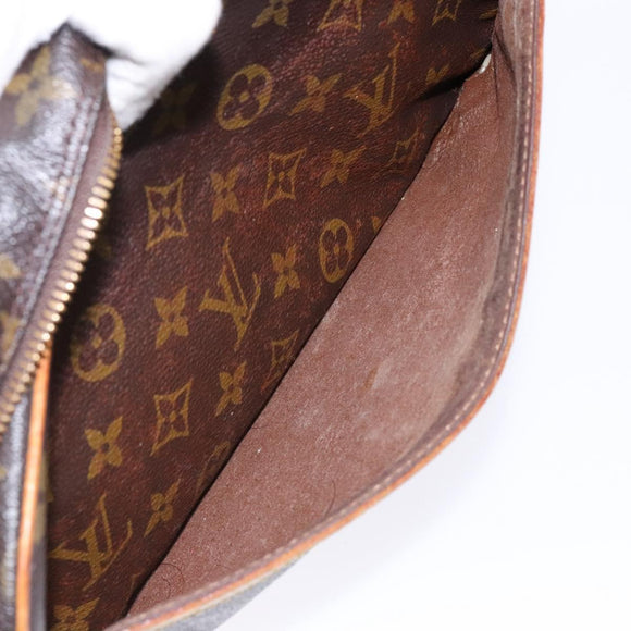 LOUIS VUITTON Monogram Compiegne 28 Clutch Bag M51845 LV Auth BA5512