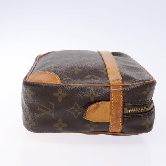 LOUIS VUITTON Monogram Compiegne 28 Clutch Bag M51845 LV Auth BA5512