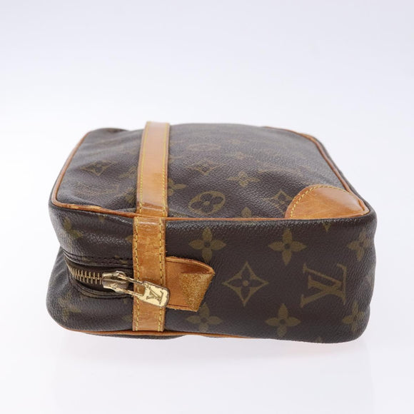 LOUIS VUITTON Monogram Compiegne 28 Clutch Bag M51845 LV Auth BA5512