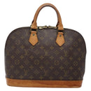 LOUIS VUITTON Monogram Alma Hand Bag M51130 LV Auth BA5513-2