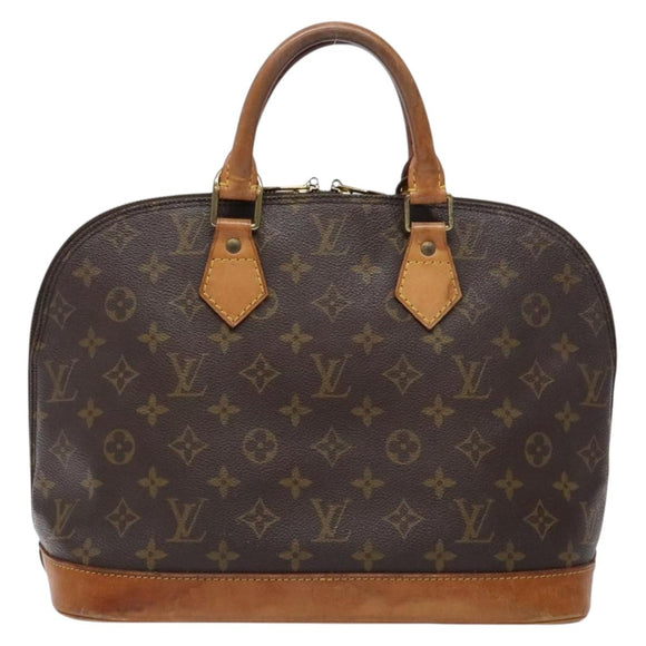 LOUIS VUITTON Monogram Alma Hand Bag M51130 LV Auth BA5513
