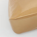 LOUIS VUITTON Monogram Vernis Brentwood Shoulder Bag Noisette M91511 Auth BA5515-14