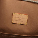 LOUIS VUITTON Monogram Vernis Brentwood Shoulder Bag Noisette M91511 Auth BA5515-17