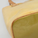 LOUIS VUITTON Monogram Vernis Houston Hand Bag Gris M91053 LV Auth BA5516-14