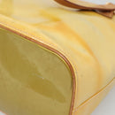 LOUIS VUITTON Monogram Vernis Houston Hand Bag Gris M91053 LV Auth BA5516-15