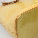 LOUIS VUITTON Monogram Vernis Houston Hand Bag Gris M91053 LV Auth BA5516-16