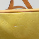 LOUIS VUITTON Monogram Vernis Houston Hand Bag Gris M91053 LV Auth BA5516-6
