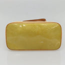 LOUIS VUITTON Monogram Vernis Houston Hand Bag Gris M91053 LV Auth BA5516-5