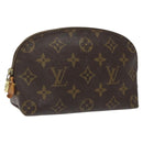 LOUIS VUITTON Monogram Pochette Cosmetic PM Cosmetic Pouch M47515 LV Auth BA552-1