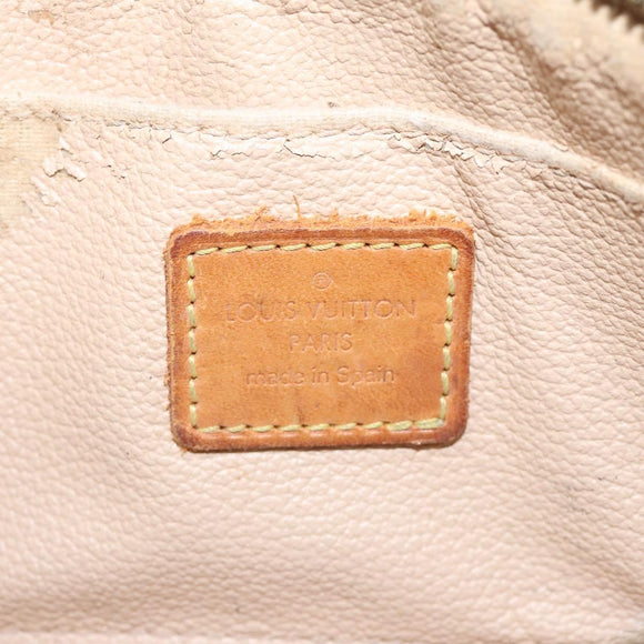 LOUIS VUITTON Monogram Pochette Cosmetic PM Cosmetic Pouch M47515 LV Auth BA552