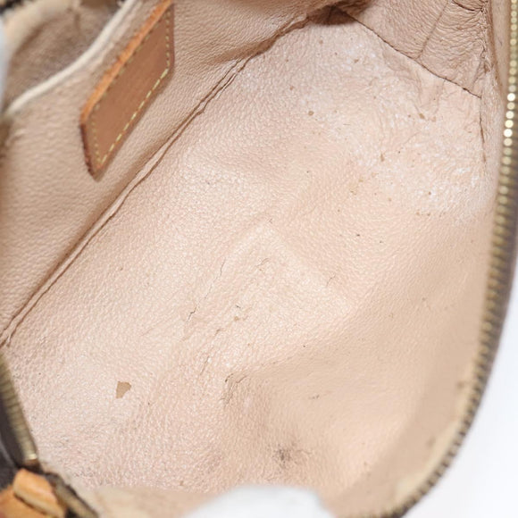 LOUIS VUITTON Monogram Pochette Cosmetic PM Cosmetic Pouch M47515 LV Auth BA552