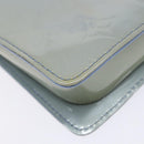 LOUIS VUITTON Monogram Vernis Motto Pouch Lavande M91224 LV Auth BA5520-18